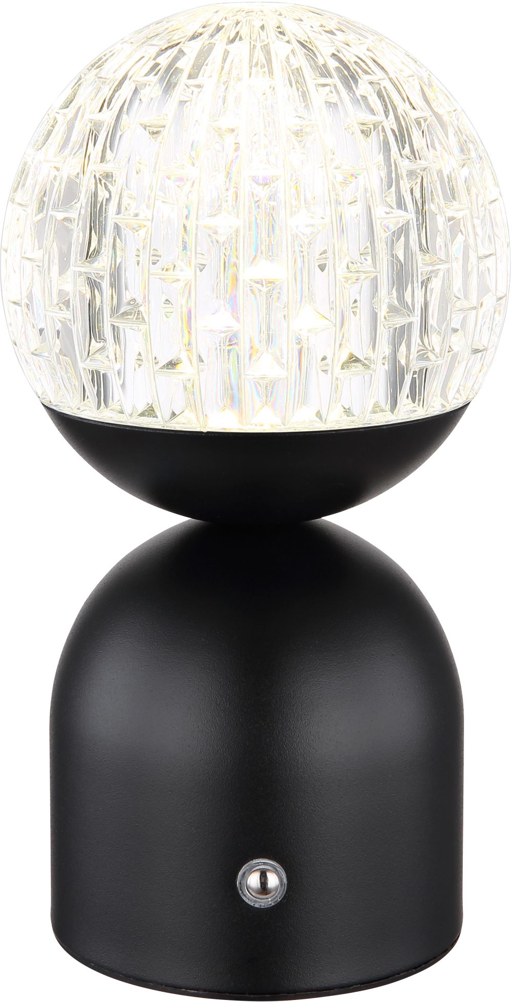 Globo Lighting Julsy asztali lámpa 1x2.5 W fekete-átlátszó 21007S