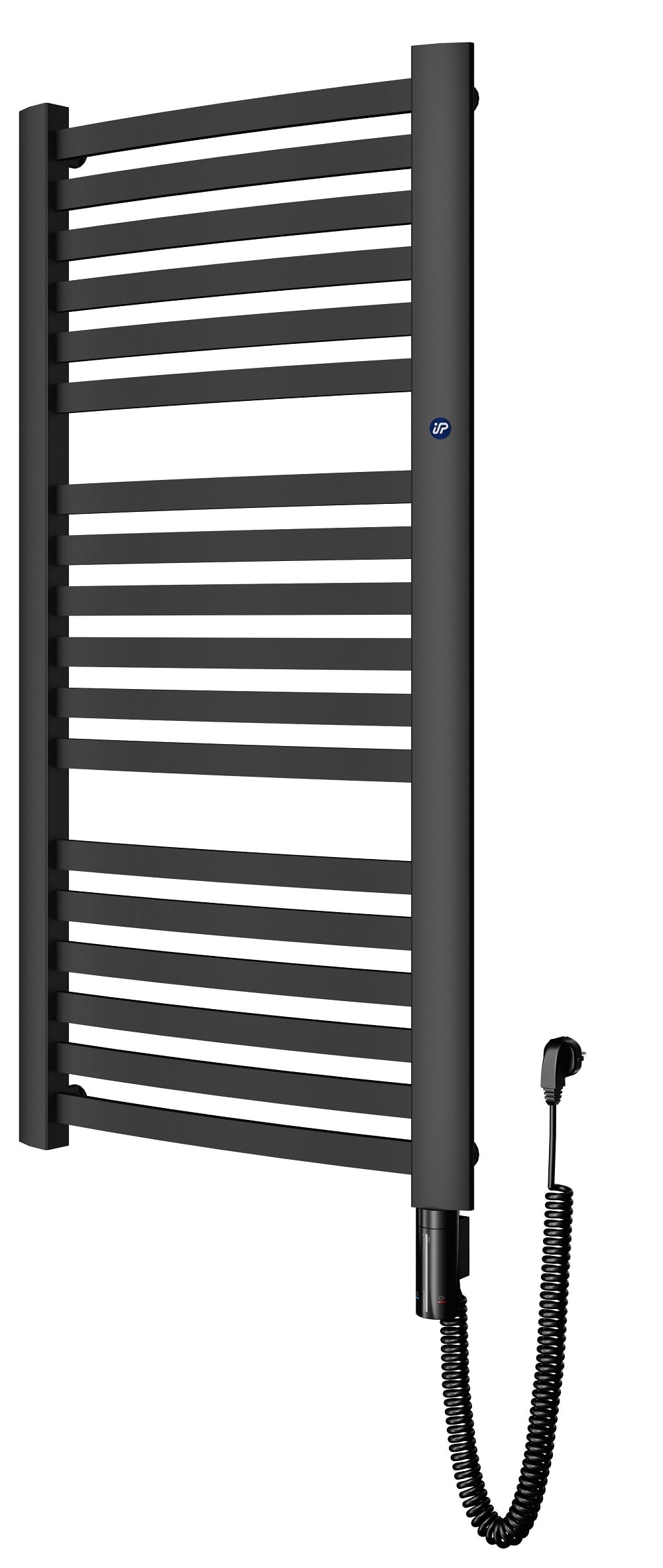 Instal Projekt Retto Electro elektromos fűtés 180x54 cm fekete RETE-50/180C31+GH-09C2