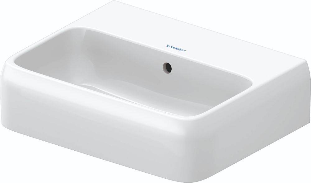 Duravit Qatego mosdótál 45x35 cm négyszögletes mosdótálak fehér 0746450060