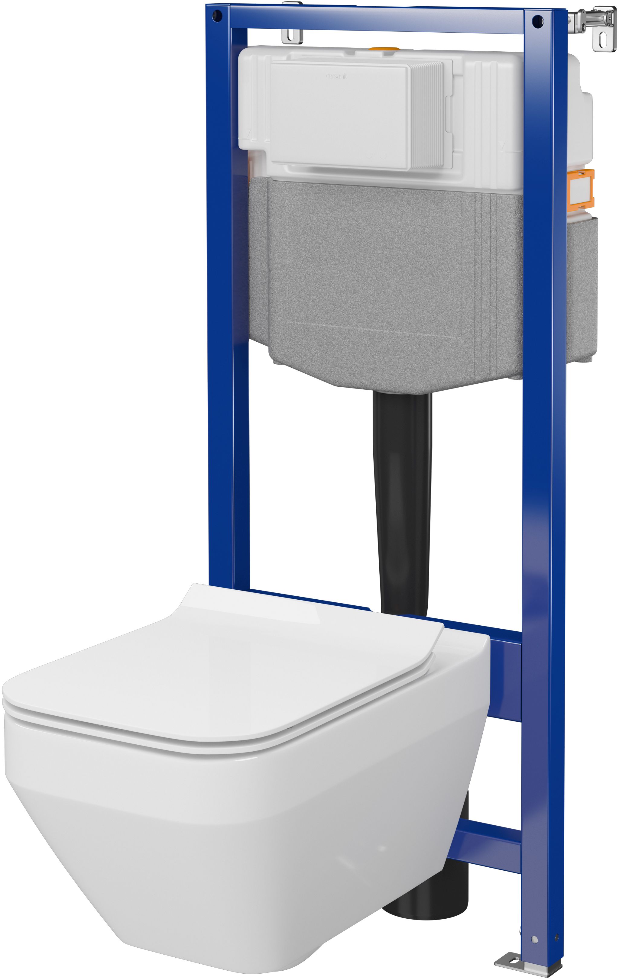 Cersanit Crea wc készlet: keret + tál + S701-809