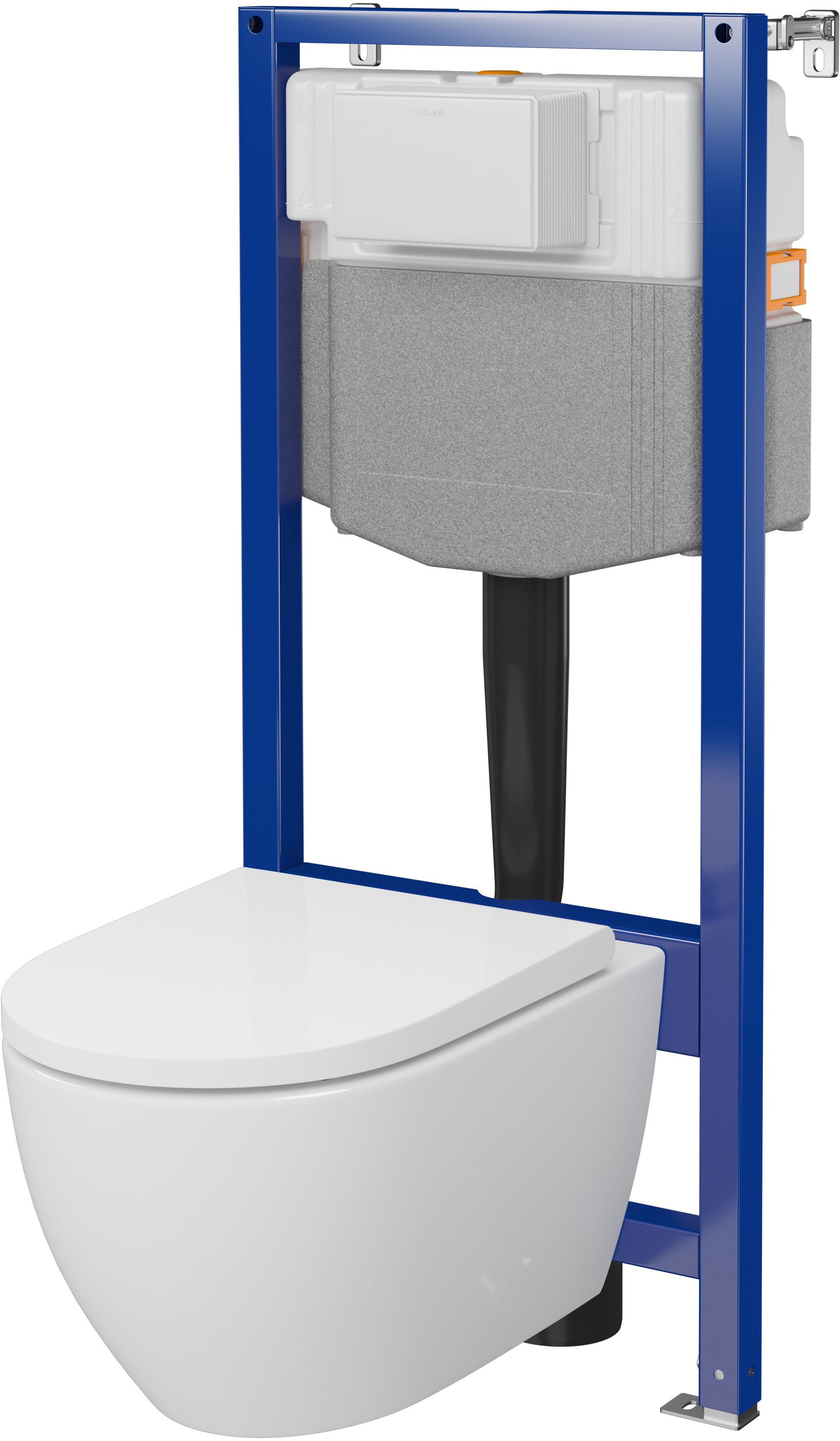 Cersanit Zen wc készlet: keret + tál + S701-799