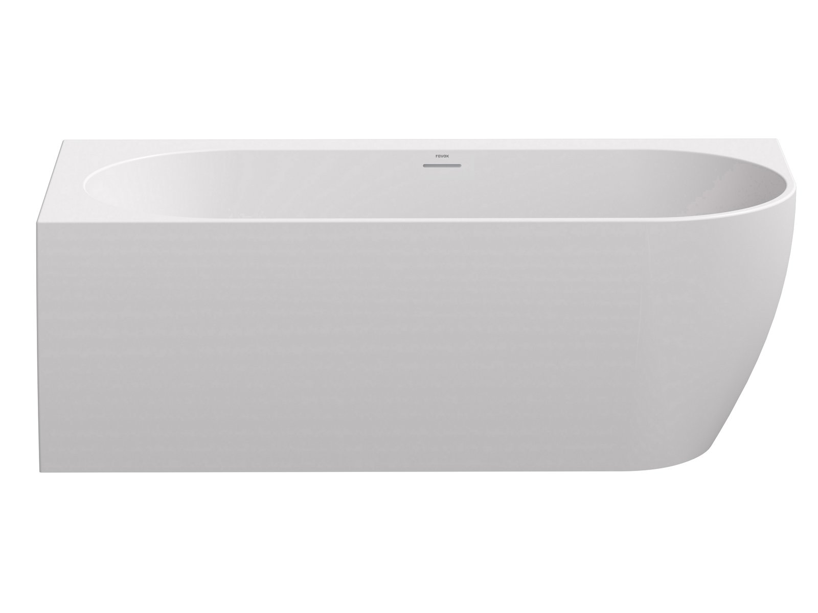 Ravak Freedom Corner sarokkád 170x80 cm ovális fehér XC00100041