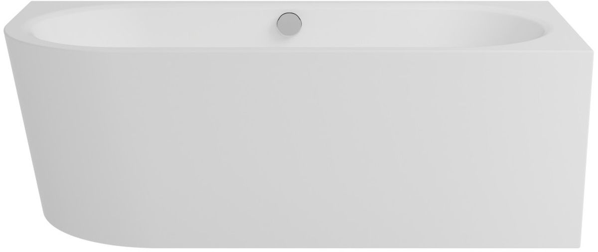 Besco Avita A-Line fal mellé szerelhető fűrdőkád 150x75 cm négyszögletes fehér #WAA-150APN