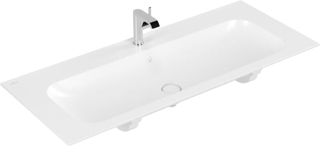 Villeroy & Boch Finion mosdótál 120x50 cm négyszögletes beépíthető fehér 4164CBRW