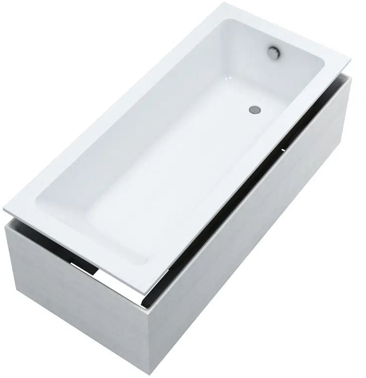 Schedline Fair Set egyenes kád 170x75 cm fehér 3WSP.FS1P-17075