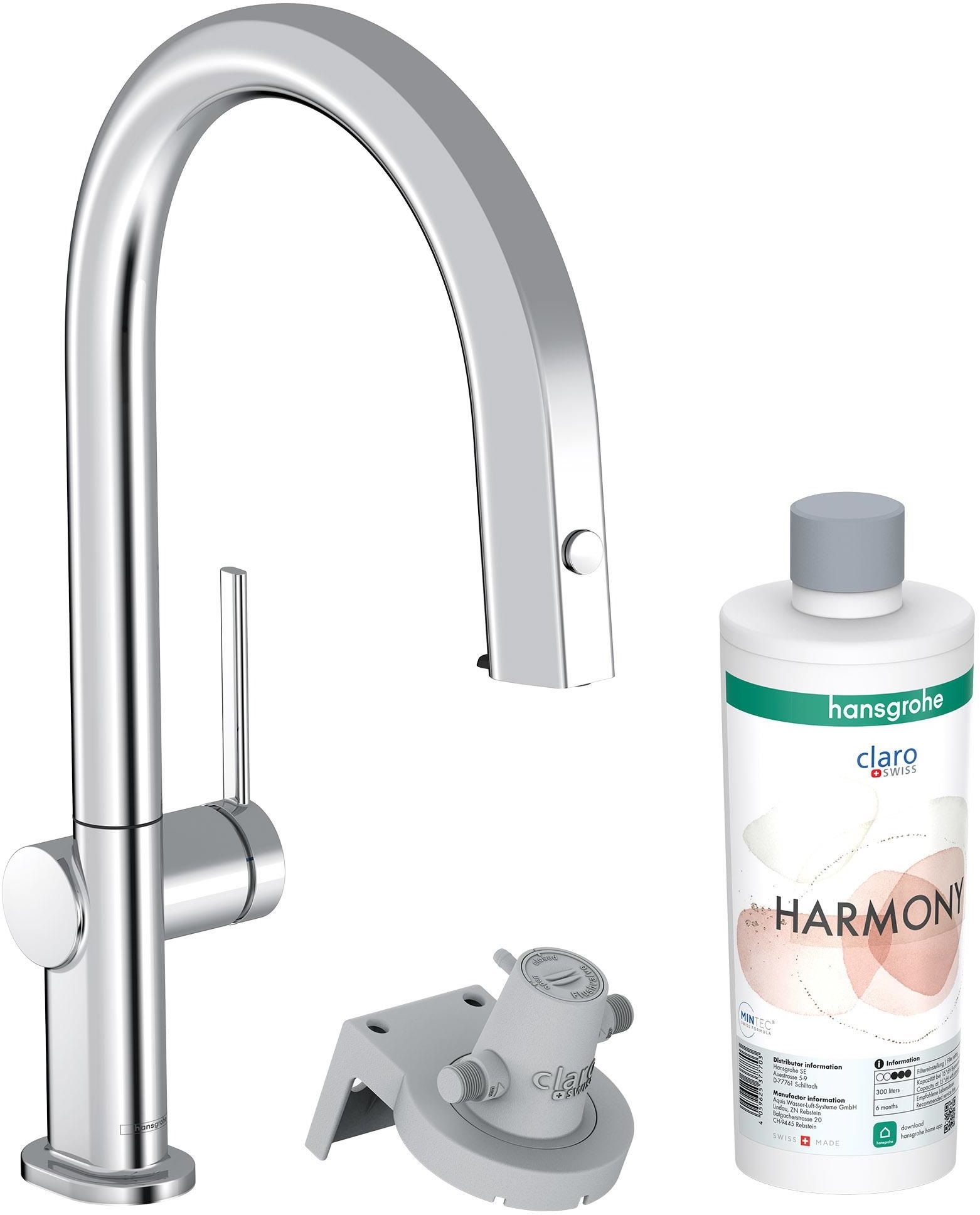 Hansgrohe Aqittura M91 konyhai csaptelep szűrővel álló króm 76800000