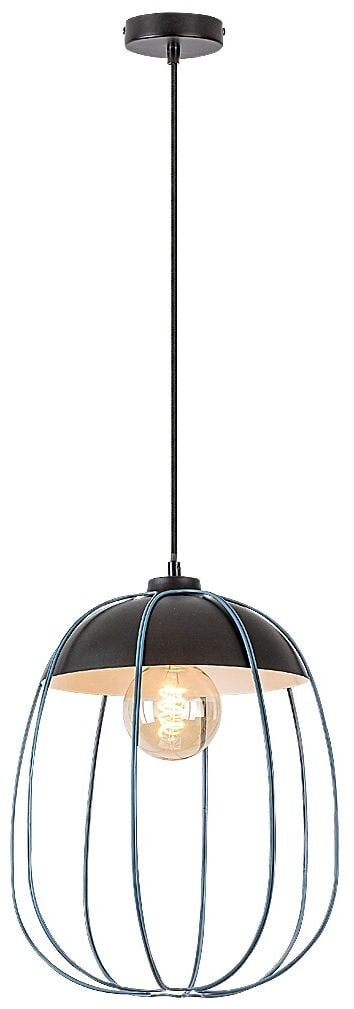 Rabalux Svens függőlámpa 1x60 W fekete-kék 72024