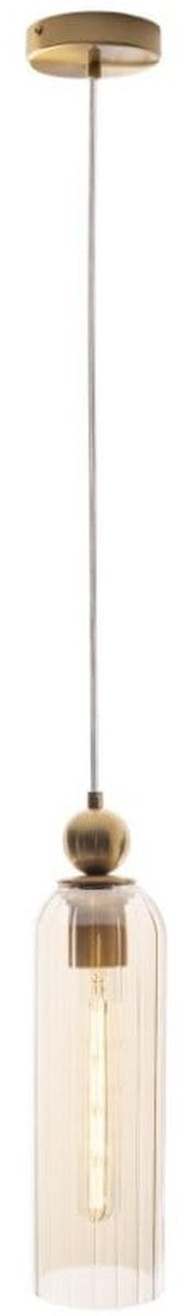 MaxLight Campanila függőlámpa 1x40 W sárgaréz-pezsgő P0510