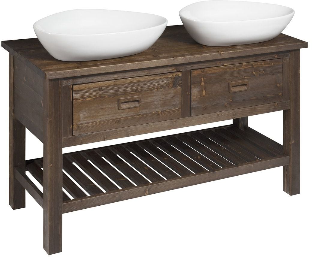 Sapho Brand szekrény 130x50x73 cm mosdó alatt álló BA131S