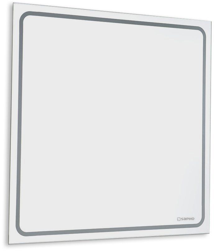 Sapho Gemini tükör 55x55 cm négyzet világítással GM055