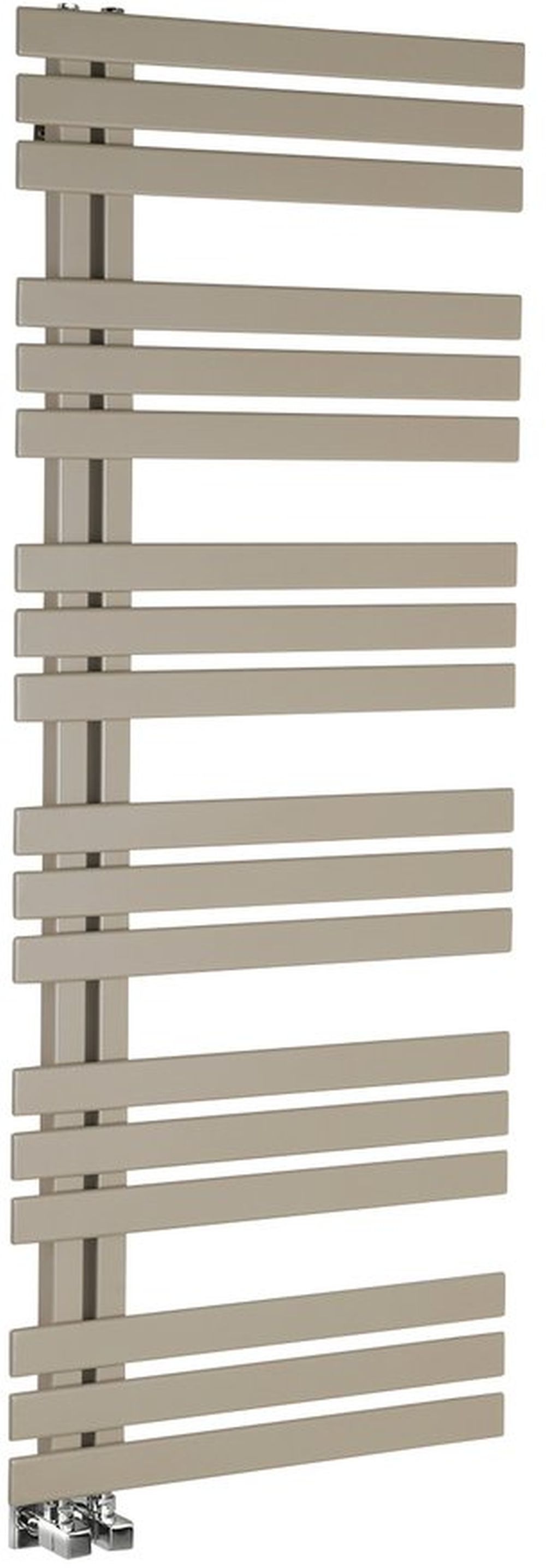 Sapho Silvana fürdőszoba radiátor íves 150x60 cm bézs/barna IR159