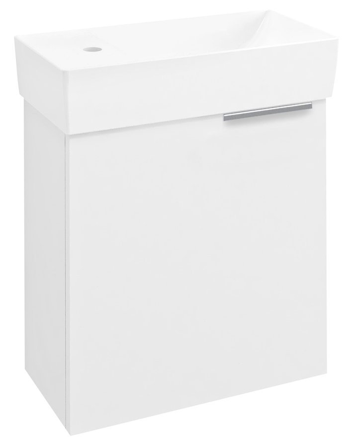 Sapho Latus szekrény 44x22x50 cm mosdókagyló alá akasztható fehér LT090-3030