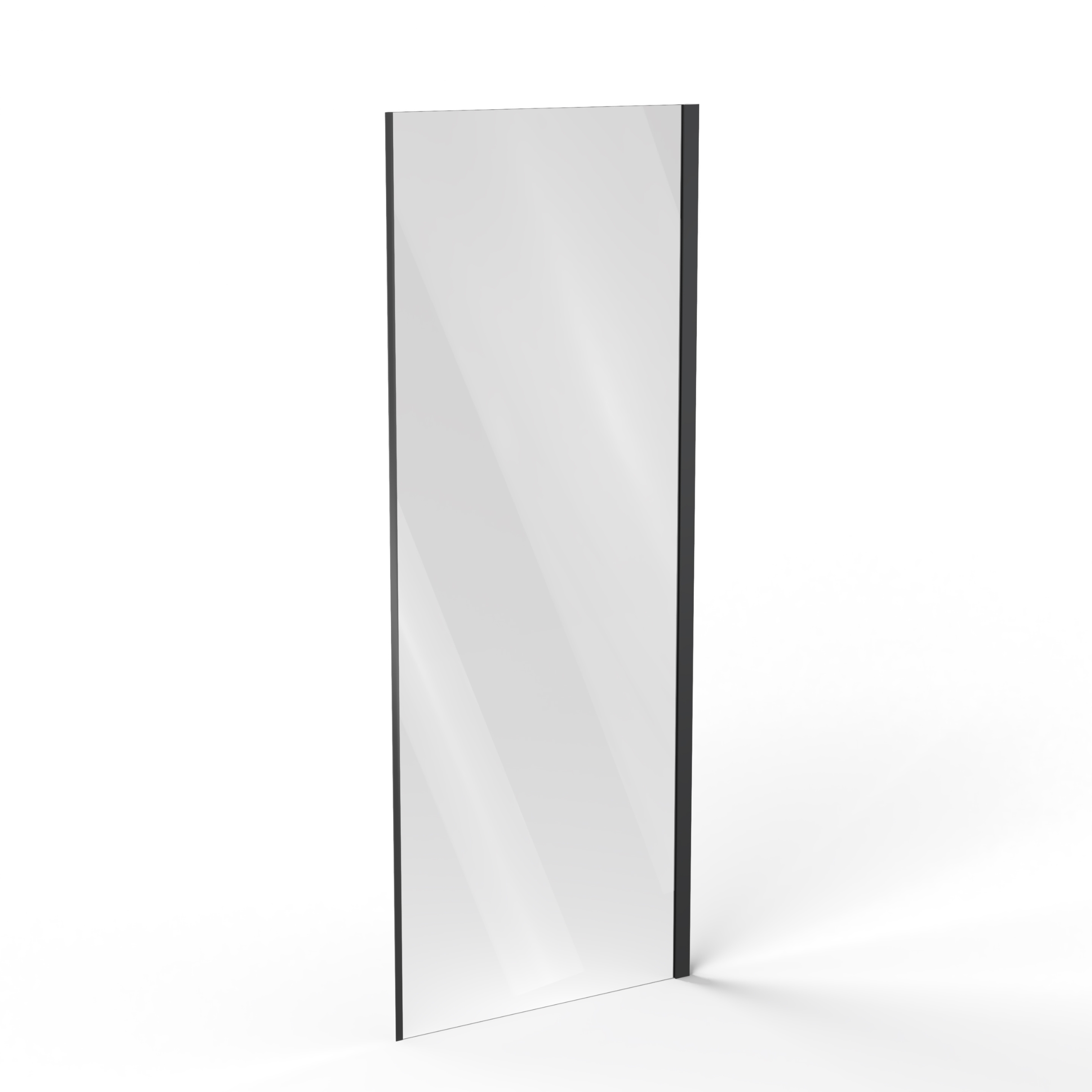 Ravak Cool! zuhanyfal 80 cm fekete matt/átlátszó üveg X9VV40300Z1