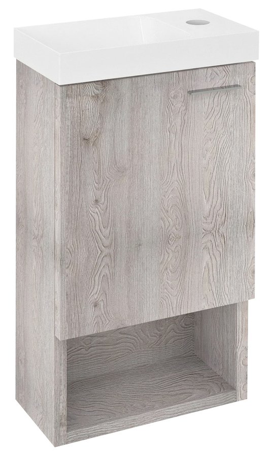 Sapho Latus szekrény 30x16.5x53 cm mosdókagyló alá akasztható tölgy LT711-1212