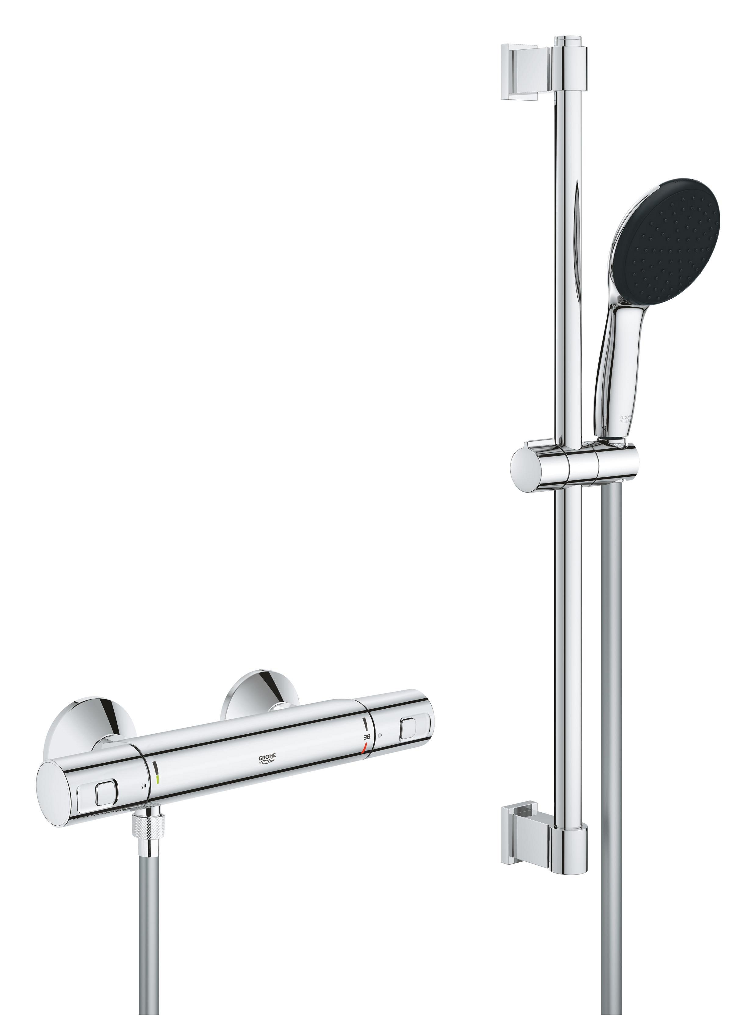 Grohe Precision Start zuhanycsaptelep fal igen StarLight Chrome 34597001