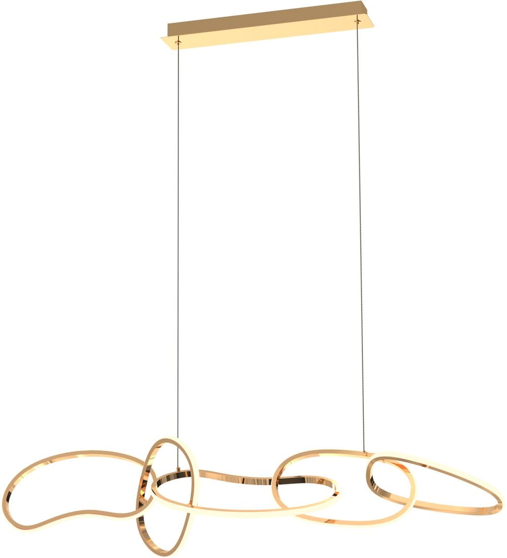 Zuma Line Cholet függőlámpa 1x56 W arany MD7361-5A-EGT