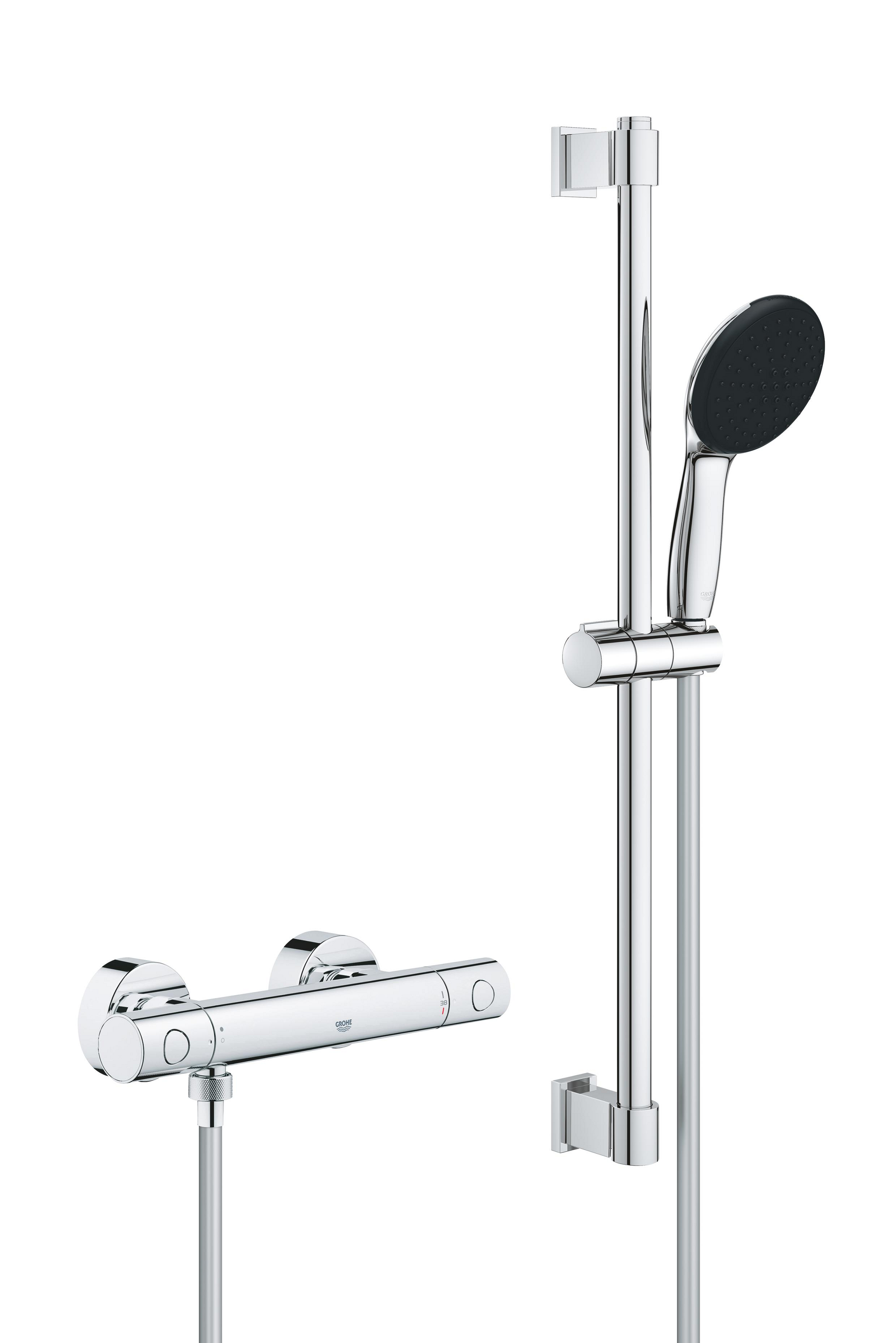 Grohe Precision Get zuhanycsaptelep fal igen StarLight Chrome 34856000