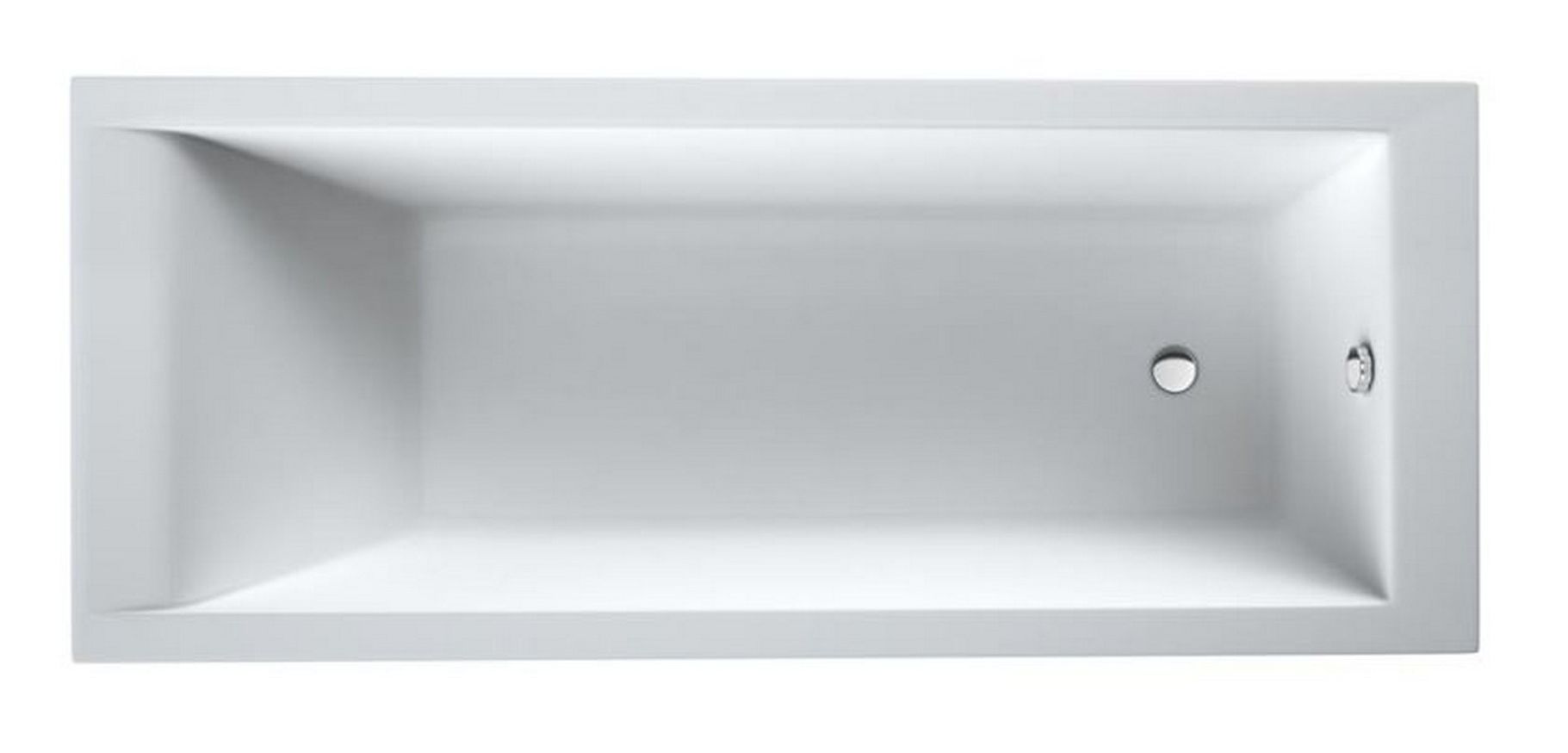 Schedline Maio egyenes kád 160x70 cm fehér 3WST.M2P-16070
