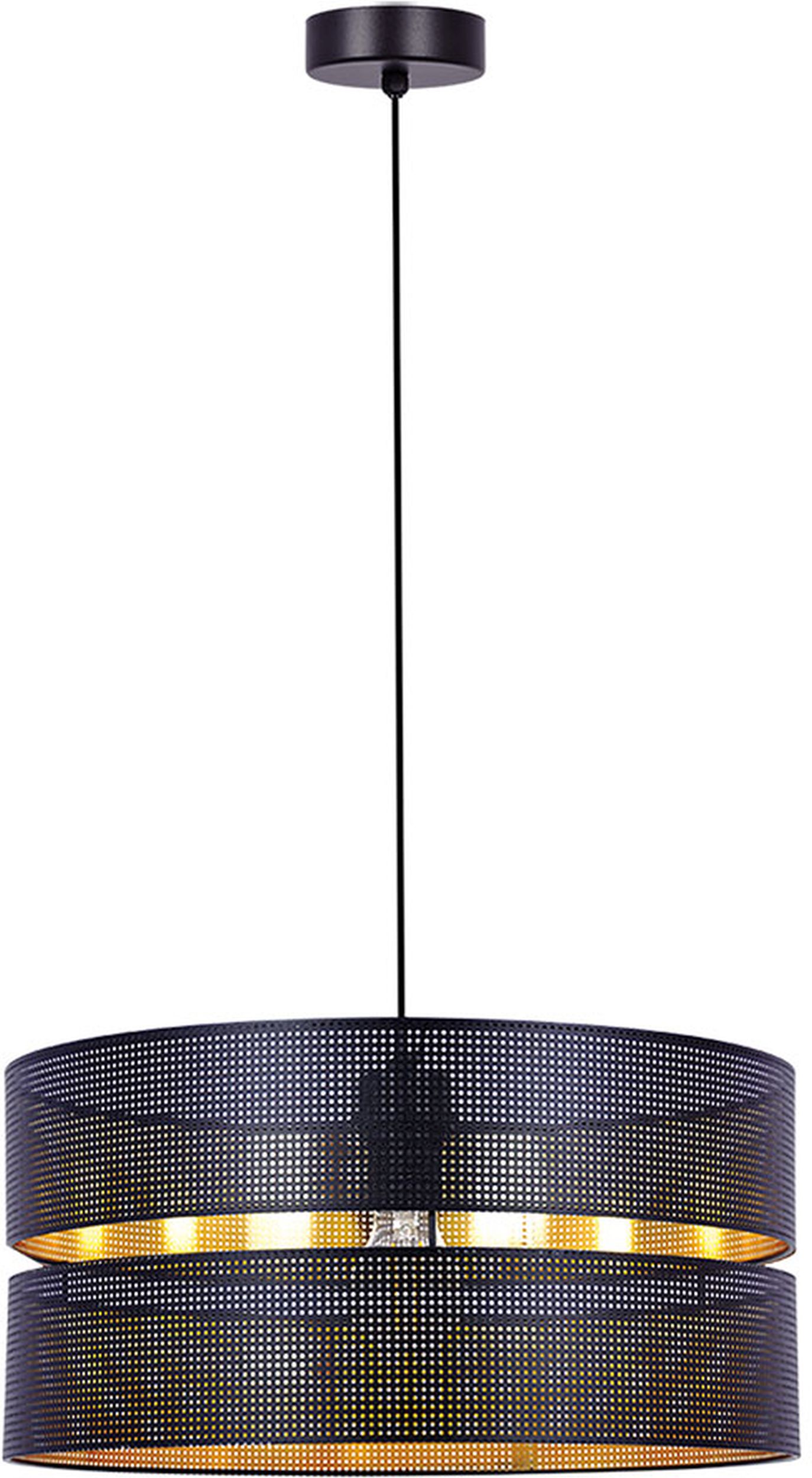Kaja Zimbo függőlámpa 1x40 W fekete-arany K-5221