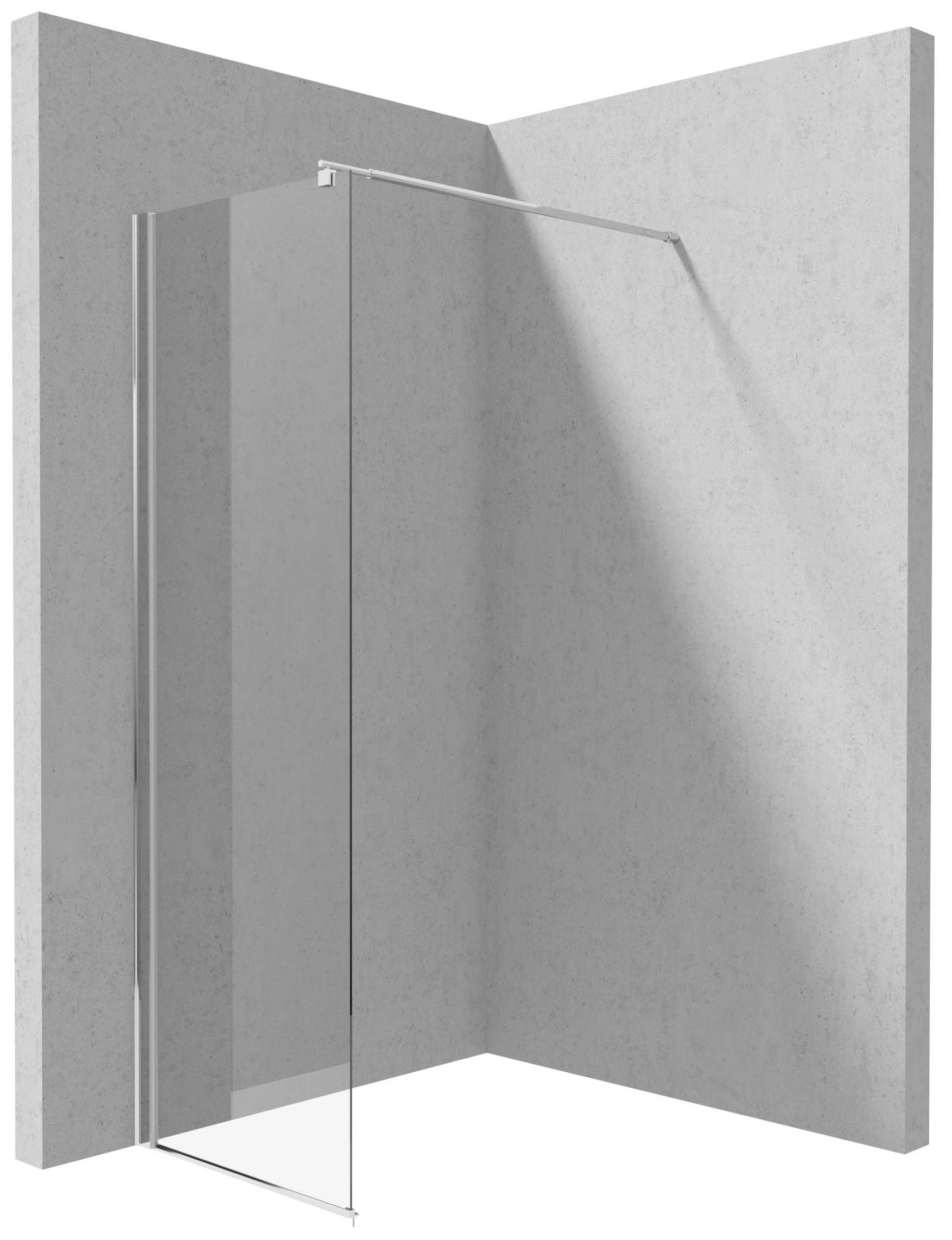Deante Kerria Plus zuhanykabin fal walk-in 50 cm króm fényes/átlátszó üveg KTS085P