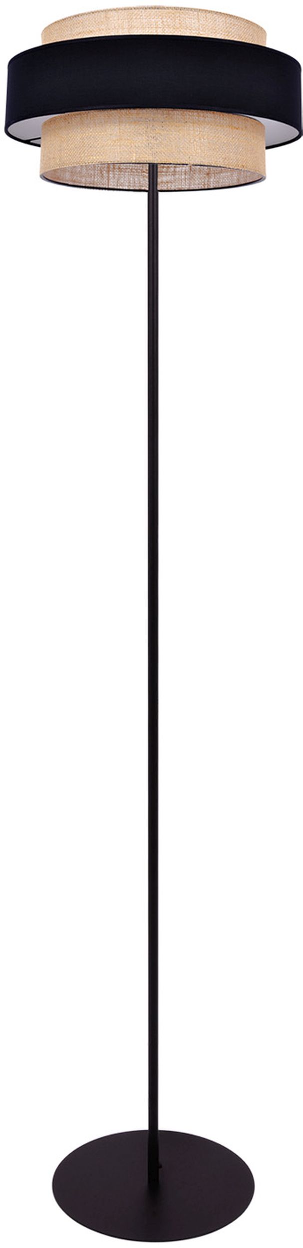 Kaja Gato állólámpa 1x40 W fekete-bézs K-5235