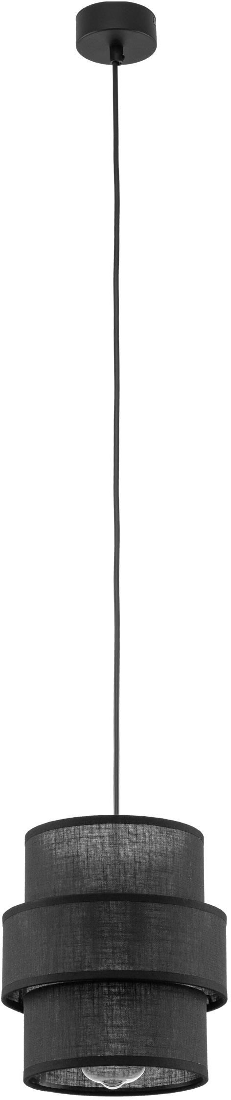 TK Lighting Calisto függőlámpa 1x15 W fekete 5306