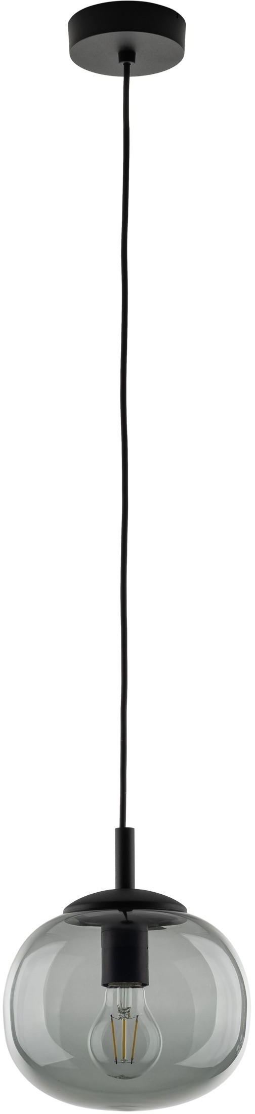 TK Lighting Vibe függőlámpa 1x15 W fekete-grafit 5825