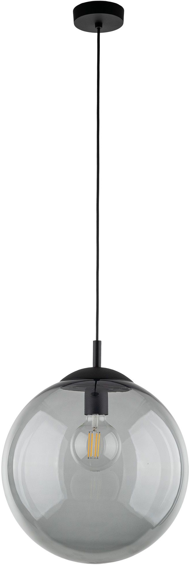 TK Lighting Esme függőlámpa 1x15 W fekete-grafit 5380