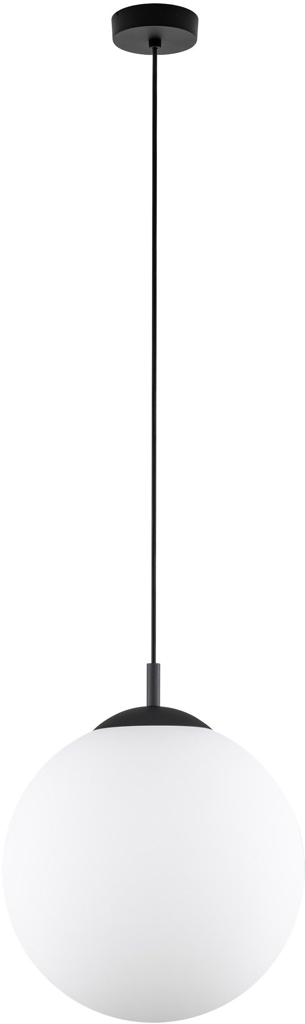 TK Lighting Esme függőlámpa 1x15 W fehér-fekete 5671