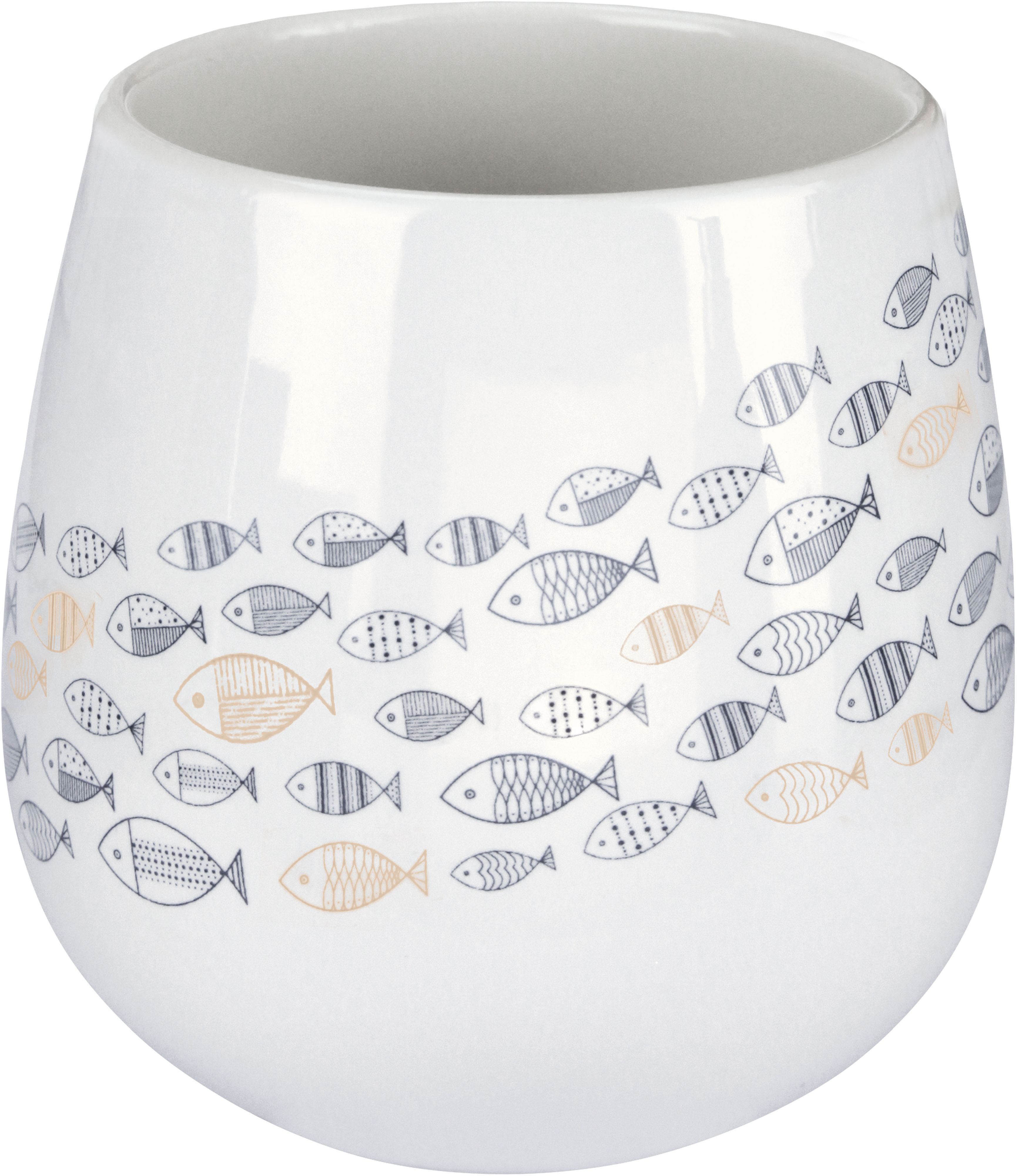 Kleine Wolke Sardinas fogkefe csésze fehér-kék-bézs 8674783852