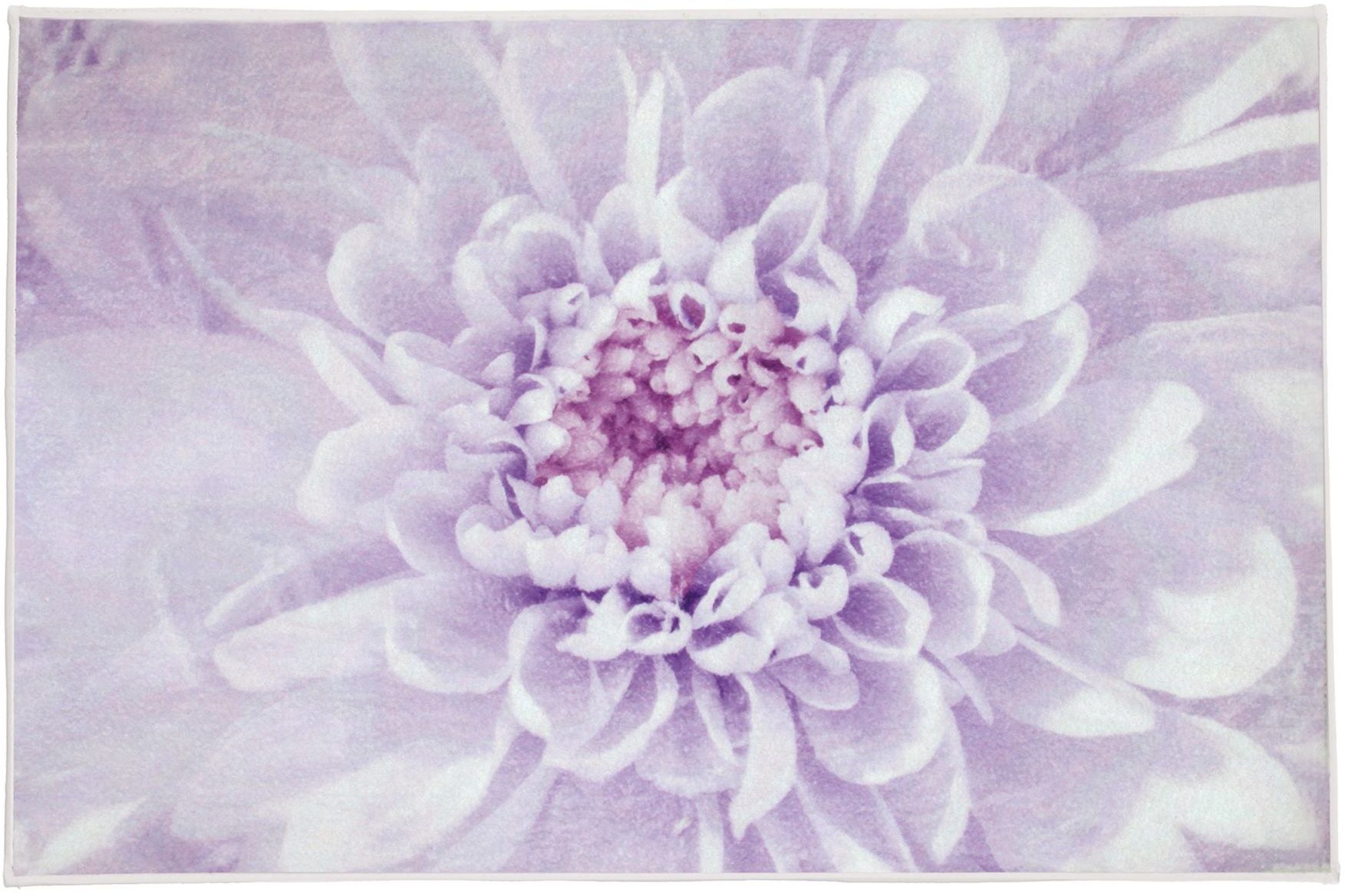 Kleine Wolke Dahlia fürdőszoba szőnyeg 60x50 cm négyszögletes fehér-lila 9185851433