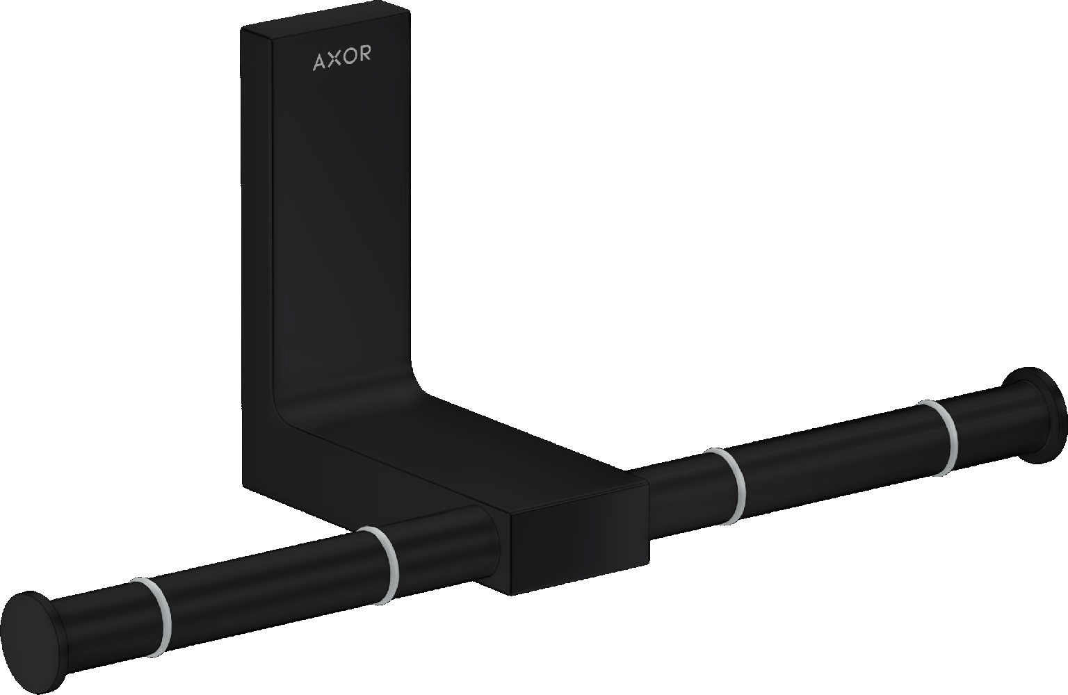 Axor Universal Rectangular wc papír tartó fekete 42657670