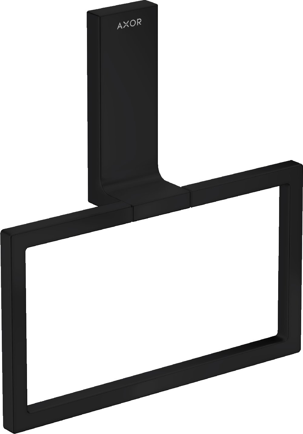 Axor Universal Rectangular törölközőtartó fekete 42623670