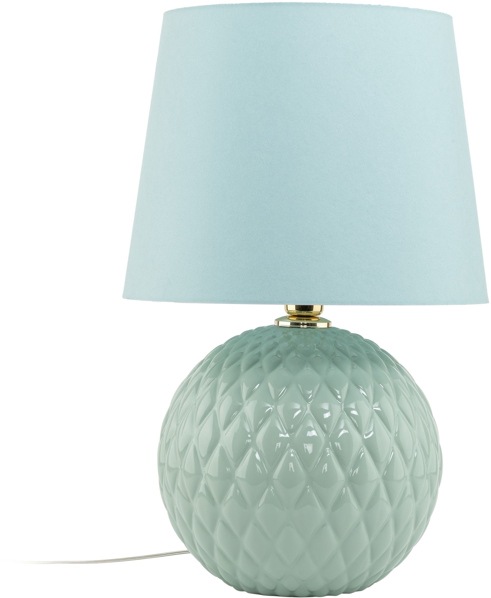 TK Lighting Santana asztali lámpa 1x15 W menta 5903