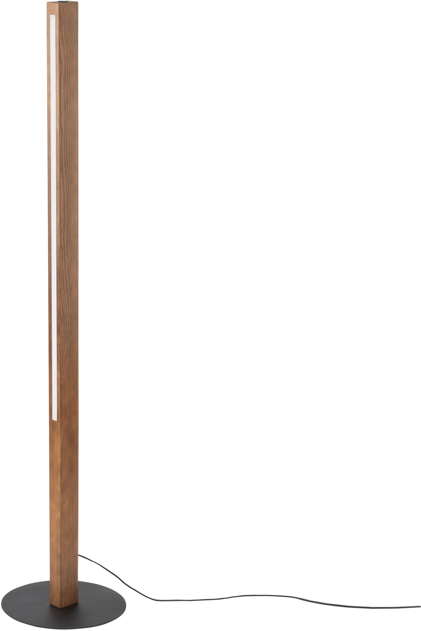 TK Lighting Teo állólámpa 1x36 W fekete-fa 1410