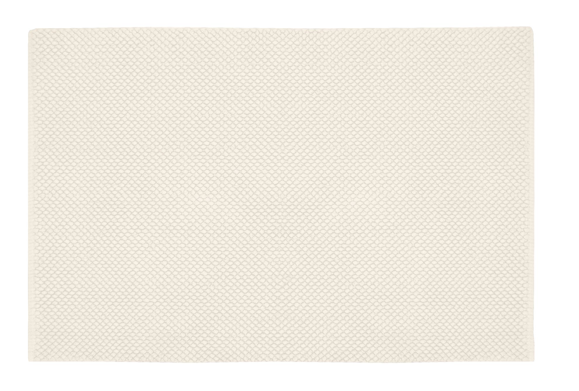 Kleine Wolke Punto fürdőszoba szőnyeg 90x60 cm négyszögletes fehér 9182100519