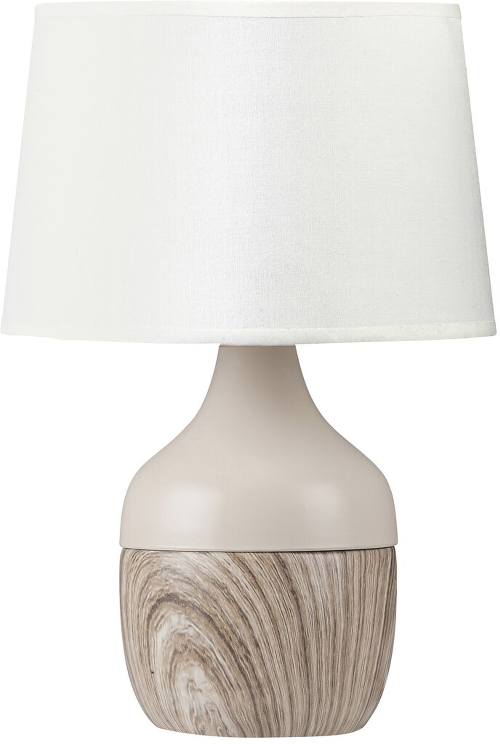 Rabalux Yvette asztali lámpa 1x40 W fehér-bézs 4370