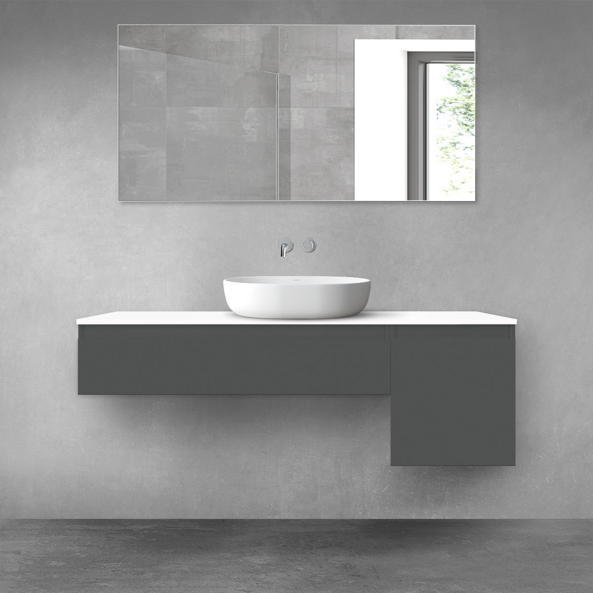 Készlet szekrény Oltens Vernal 60011400, szekrény Oltens Vernal 60018400, 63011000