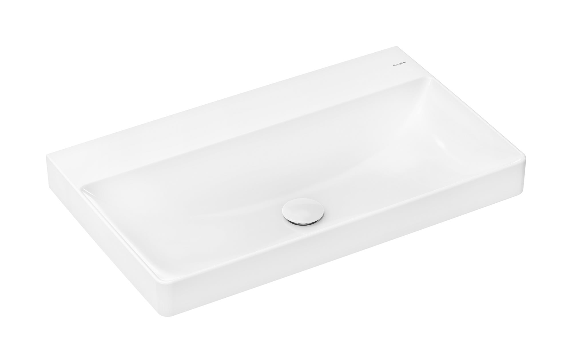 Hansgrohe Xelu Q mosdótál 80x48 cm négyszögletes klasszikus-beépíthető fehér 61021450