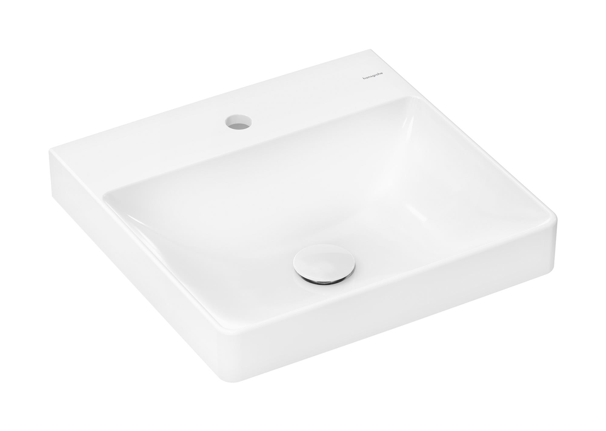 Hansgrohe Xelu Q mosdótál 50x48 cm négyszögletes klasszikus-beépíthető fehér 61012450