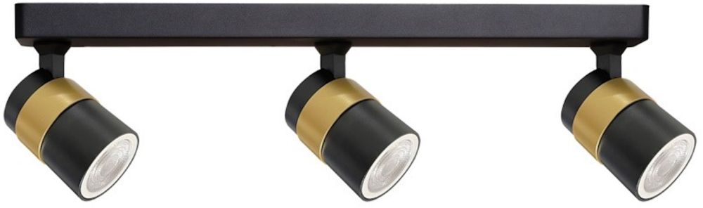 Light Prestige Anillo mennyezeti lámpa 3x50 W fekete-arany LP-770/3WBK