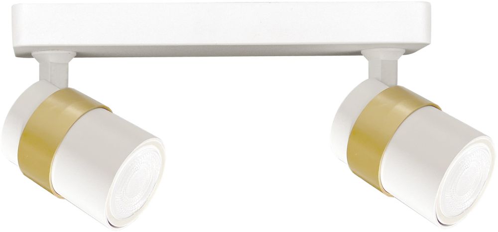 Light Prestige Anillo mennyezeti lámpa 2x50 W fehér-arany LP-770/2WWH