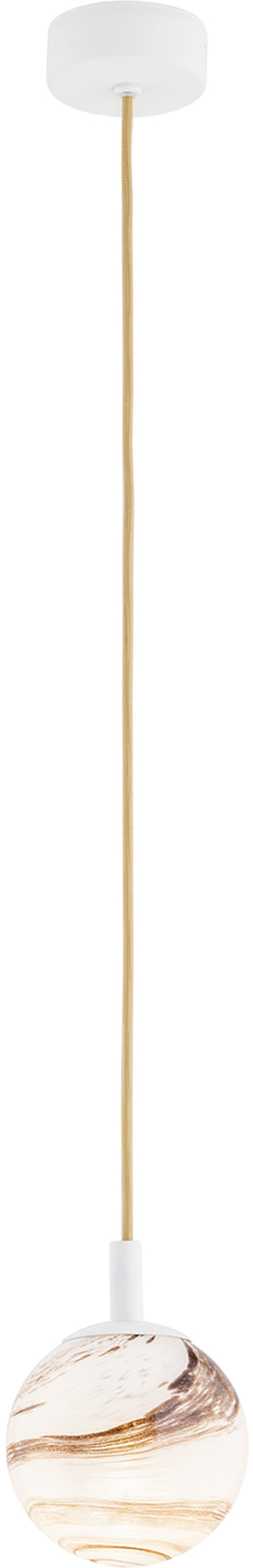Argon Almiros függőlámpa 1x7 W fehér-arany-barna 8451