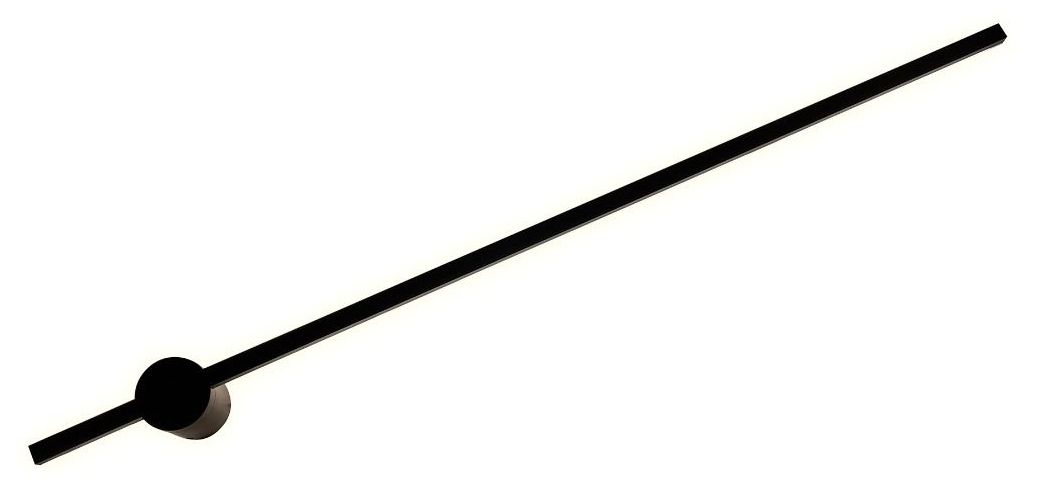 Zuma Line Troy oldalfali lámpa 1x12 W fekete W90477-90BK