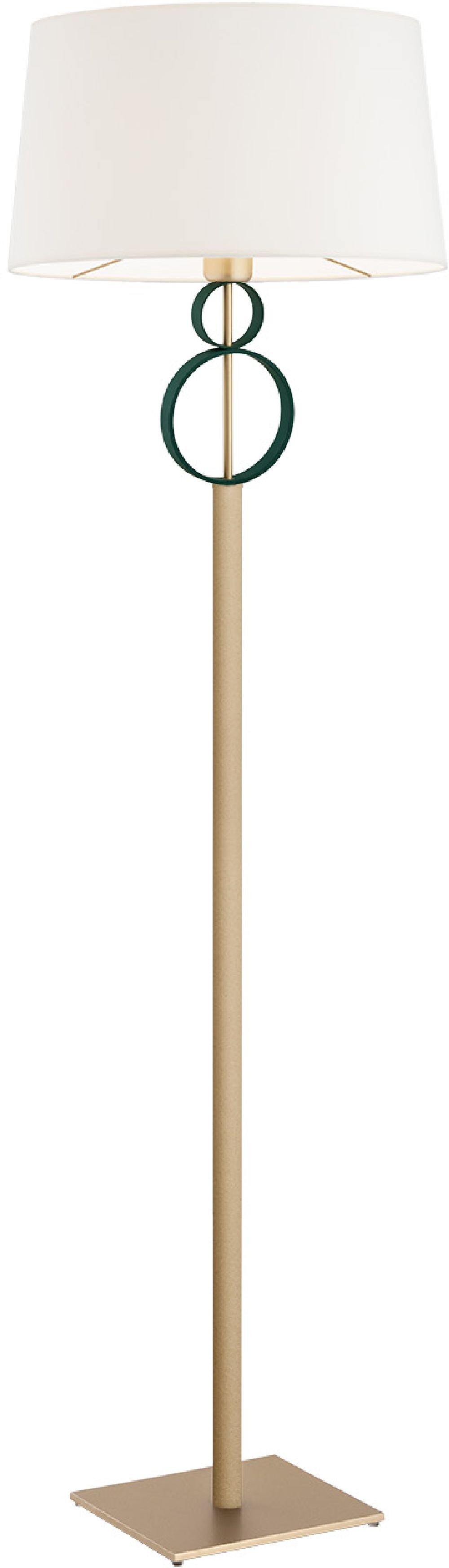 Argon Perseo állólámpa 1x15 W fehér-zöld-aranysárga 8375