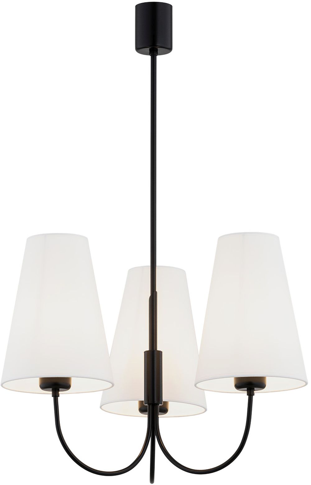 Argon Safiano mennyezeti lámpa 3x15 W fehér-fekete 6268