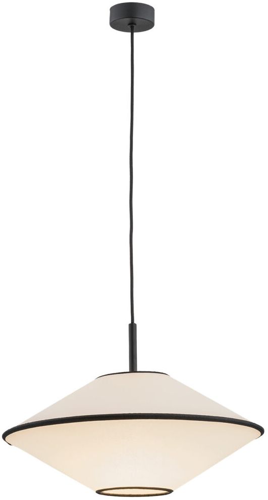 Argon Troy függőlámpa 1x15 W fekete-bézs 4282