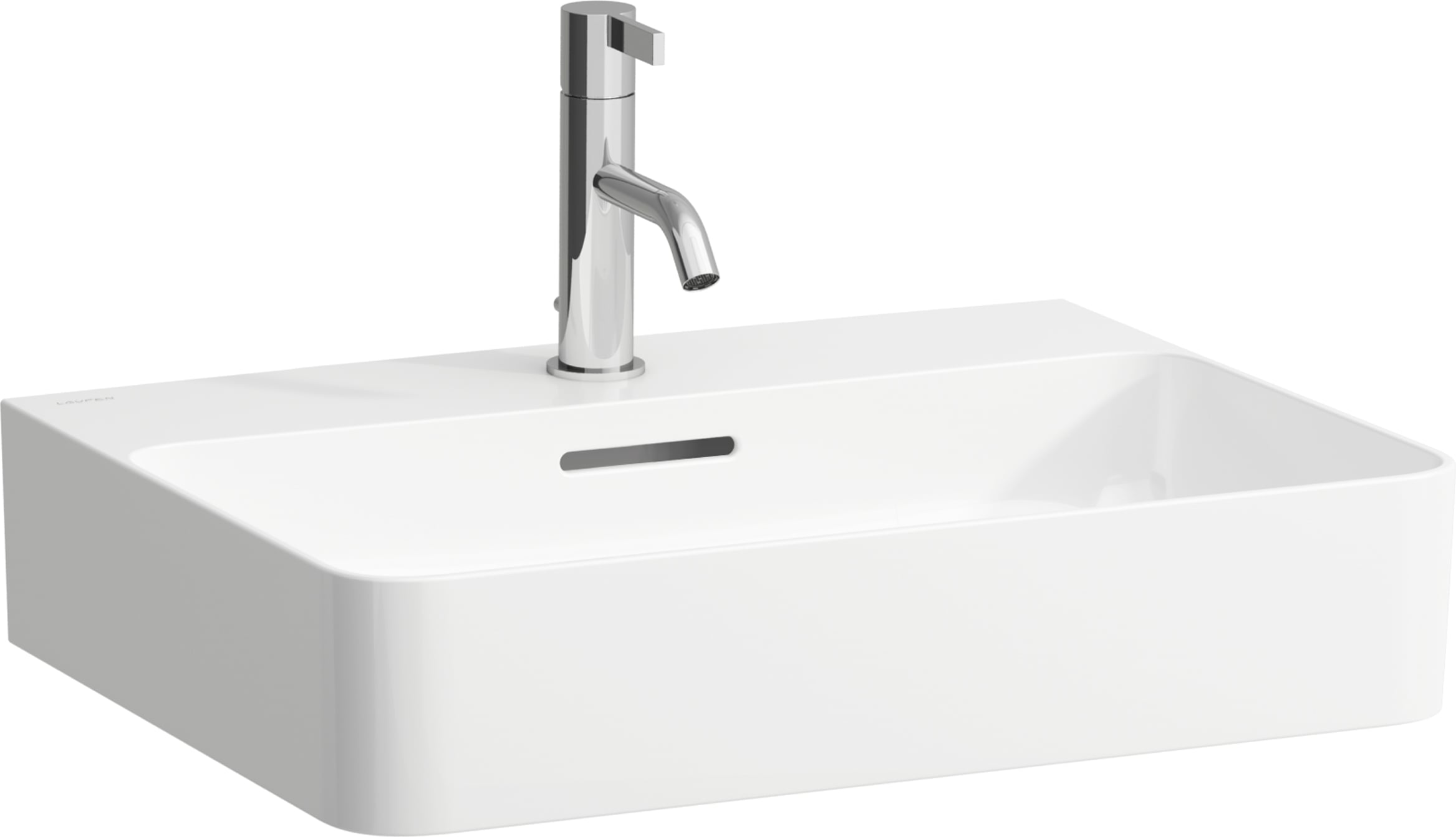 Laufen Val mosdótál 55x42 cm négyszögletes klasszikus-beépíthető fehér H8102820001091
