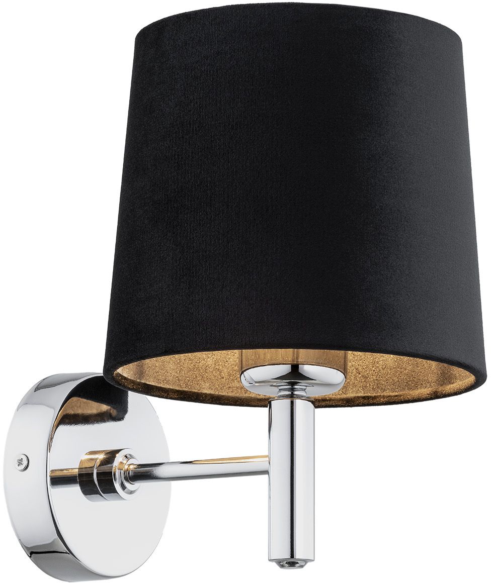 Argon Bolzano Plus oldalfali lámpa 1x15 W fekete-króm 4726