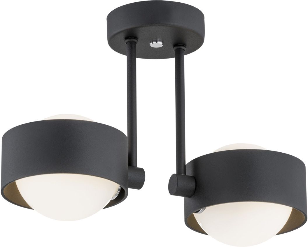 Argon Massimo Plus mennyezeti lámpa 2x6 W fekete-opál 7089